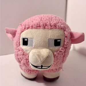 Minecraft Pink Sheep Plush